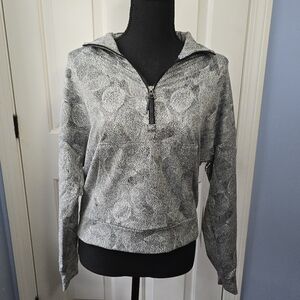 Womens Kyodan Outdoor Cropped Pull Over Sweatshirt Petite Small New